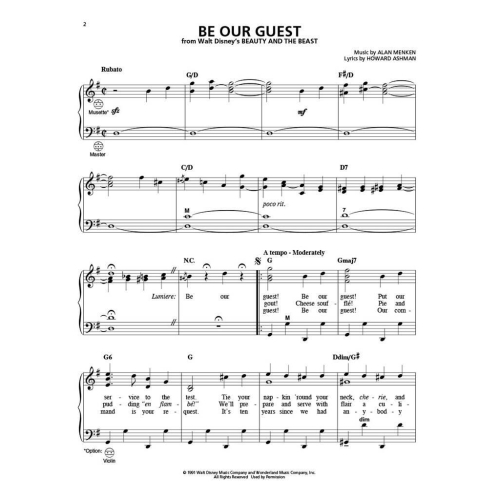 Disney Songs for Accordion