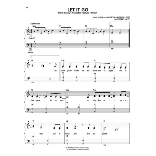 Disney Songs for Accordion