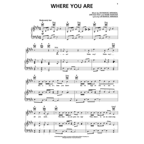 Miranda, Lin-Manuel - Moana