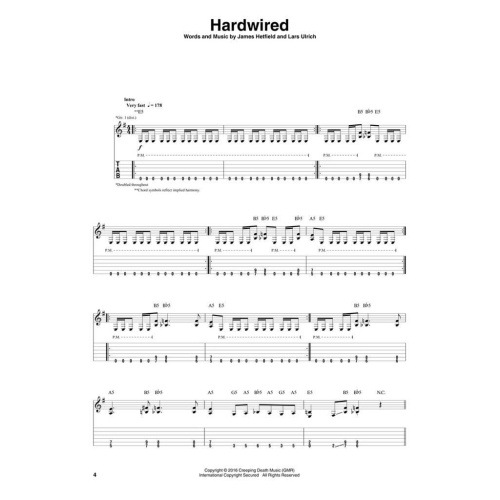 Metallica - Hardwired... To Self-Destruct (Guitar Recorded Versions)