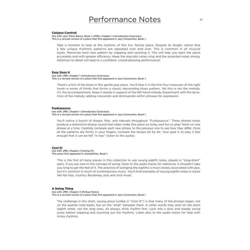 Baumgartner, Eric - Jazz Piano Basics - Encore