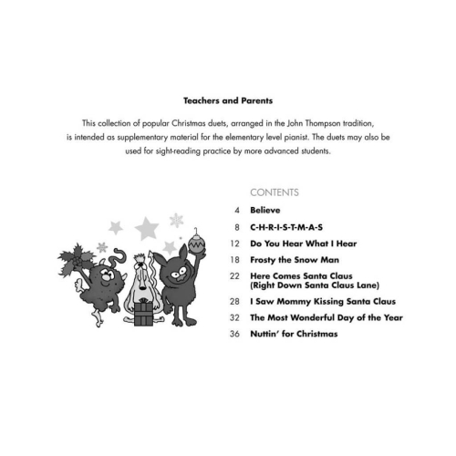 First Christmas Duets