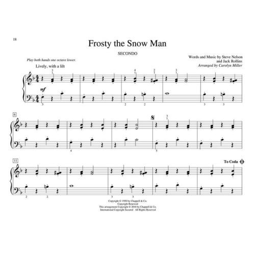 First Christmas Duets