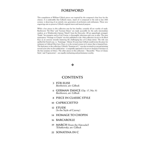 Gillock, William - Accent On Classical