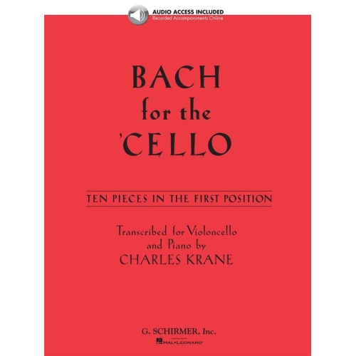 Bach For The Cello - 10 Easy Pieces