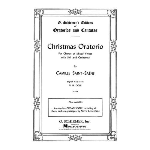 Saint-Saëns, Camille - Christmas Oratorio