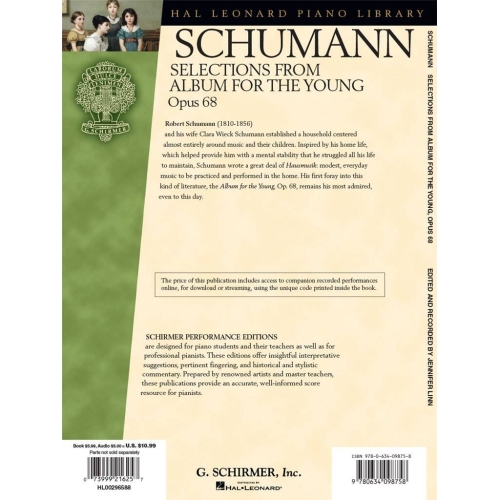 Schumann, Robert - Selections From Album For The Young Op.68