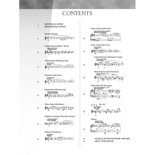 Schumann, Robert - Selections From Album For The Young Op.68