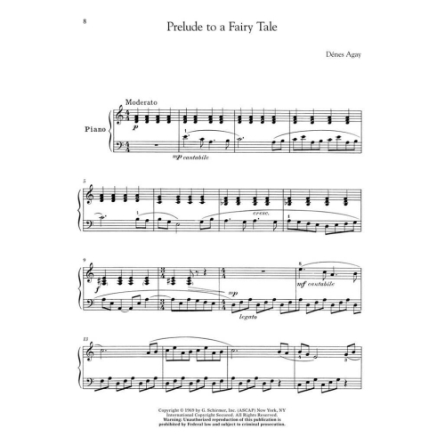 20th Century American Composers - Intermed. Level