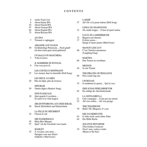 Diction Coach - G. Schirmer Opera Anthology