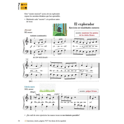 Faber & Faber - Piano Adventures: Tecnica e Interpretación Nivel 3