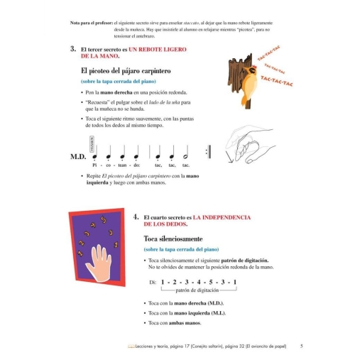 Faber & Faber - Piano Adventures: Técnica e Interpretación Nivel 2