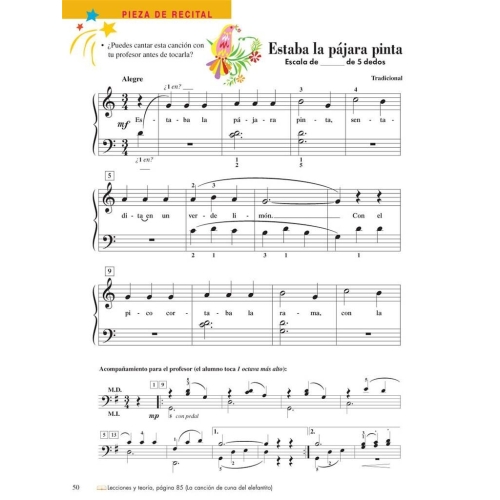 Faber & Faber - Piano Adventures: Técnica e Interpretación Nivel 2