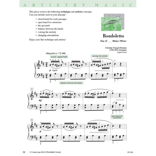 Faber & Faber - Piano Adventures Technique & Artistry Book Level 3