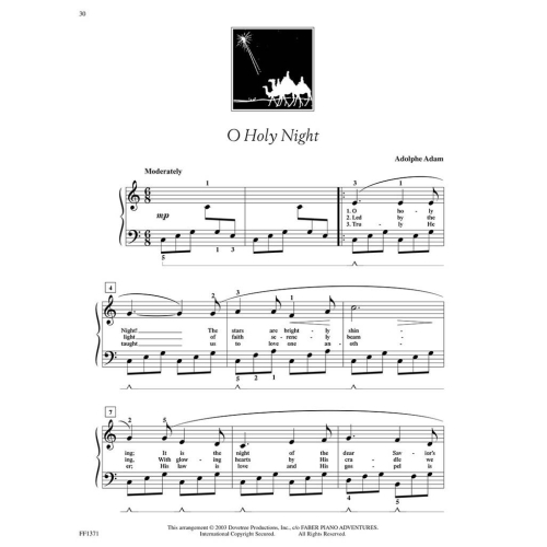 Faber & Faber - Adult Piano Adventures Christmas for All Time 2