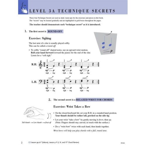 Piano Adventures Technique & Artistry Level 3A