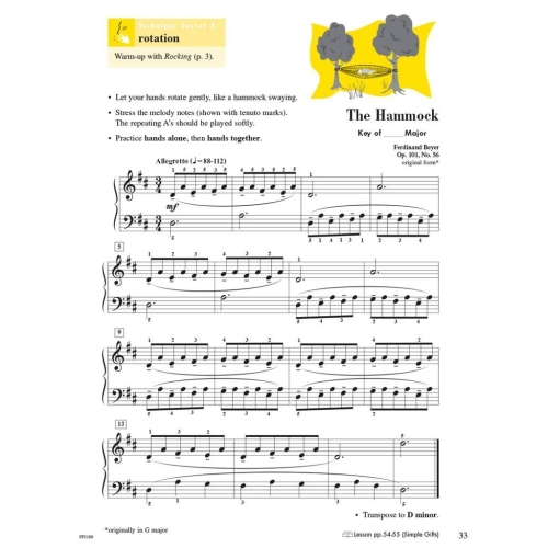 Faber & Faber - Piano Adventures Technique & Artistry Level 3A