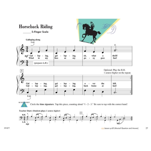 Faber & Faber - Piano Adventures Performance Book Primer Level