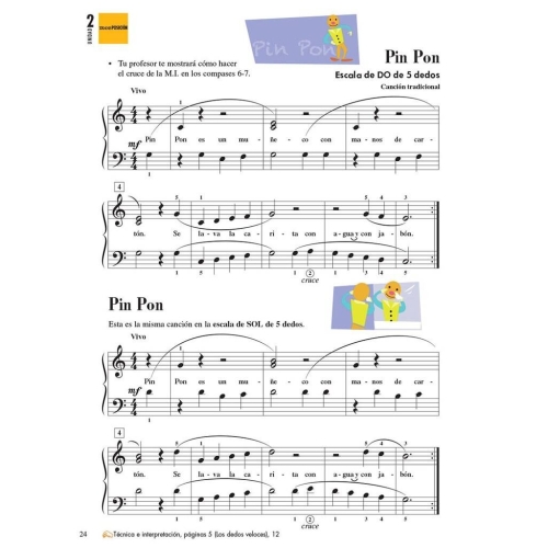 Faber & Faber - Piano Adventures: Lecciones y Teoría Nivel 3