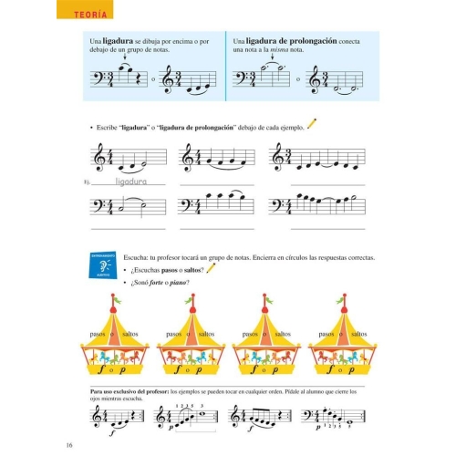 Faber & Faber - Piano Adventures: Lecciones y Teoría Nivel 2