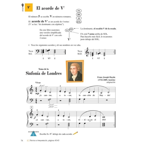 Faber & Faber - Piano Adventures: Lecciones y Teoría Nivel 2