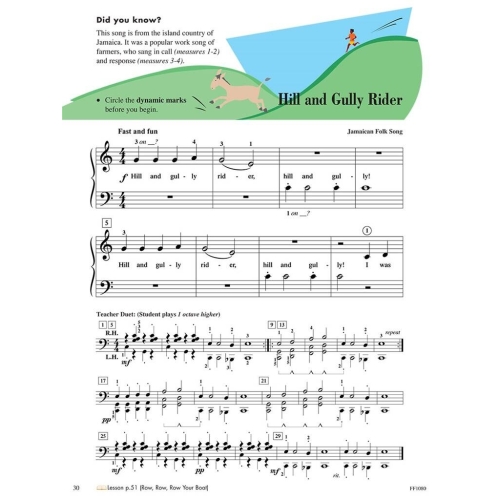 Faber & Faber - Piano Adventures Performance Book Level 1