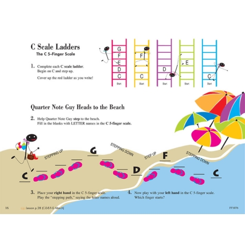 Faber & Faber - Piano Adventures Theory Book Primer Level