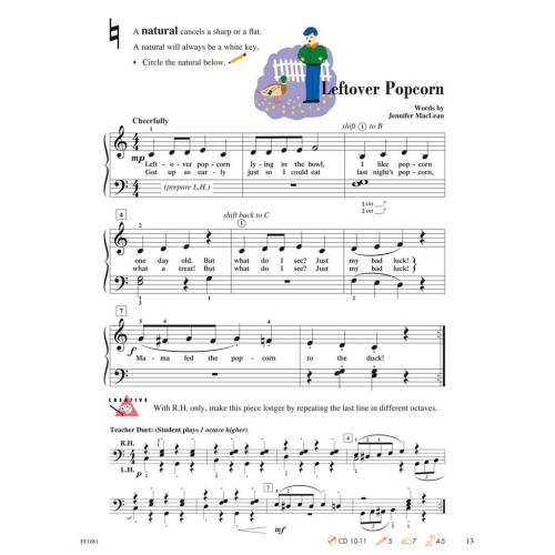 Faber & Faber - Piano Adventures Lesson Book Level 2A