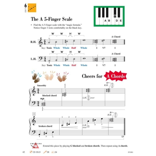 Faber & Faber - Piano Adventures Lesson Book Level 2A