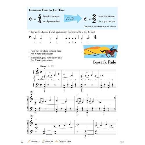 Faber & Faber - Piano Adventures Lesson Book Level 3A