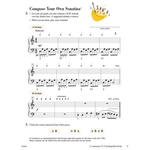 Faber & Faber - Piano Adventures Theory Book Level 3A