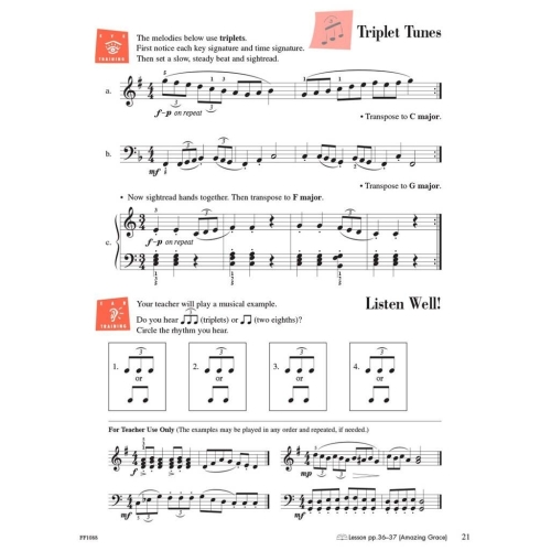 Faber & Faber - Piano Adventures Theory Book Level 3A