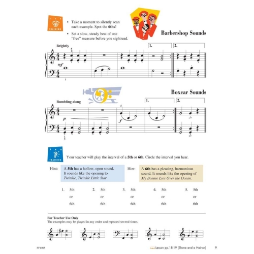 Faber & Faber - Piano Adventures Theory Book Level 2B