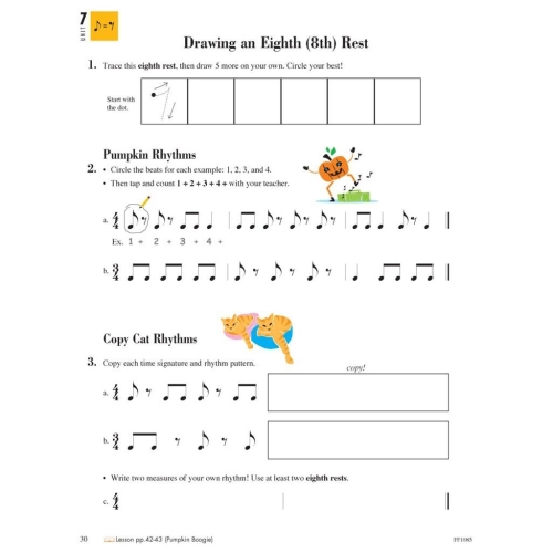 Faber & Faber - Piano Adventures Theory Book Level 2B