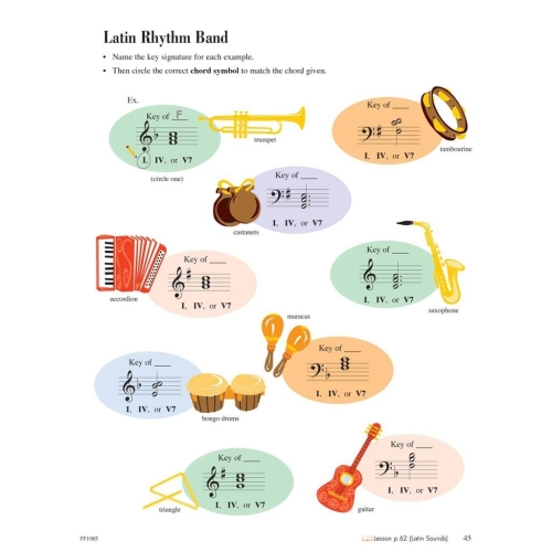 Faber & Faber - Piano Adventures Theory Book Level 2B