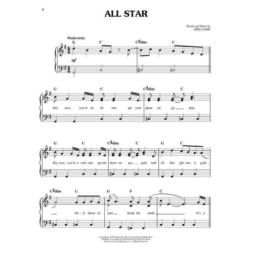 Pop Songs - In Easy Keys