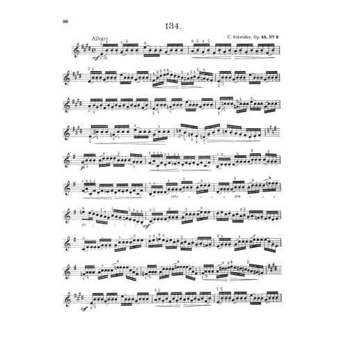 Schroeder, Alwin - 170 Foundation Studies for Violoncello: Volume 2