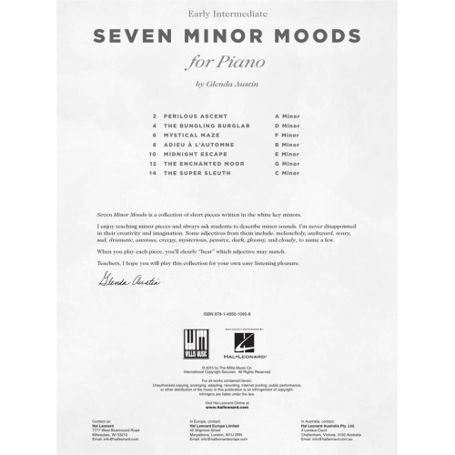 Austin, Glenda - Seven Minor Moods