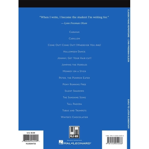 Classic Piano Repertoire - Lynn Freeman Olson
