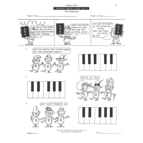 Theory Drill Games Set 1