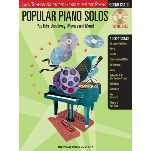 Popular Piano Solos - Grade 2 - Book/Audio
