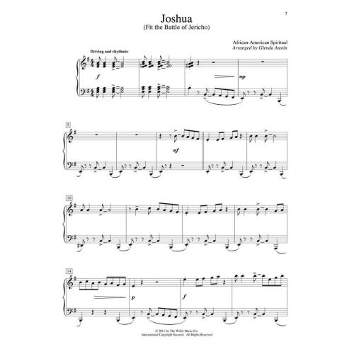 Solos for the Sanctuary - Spirituals