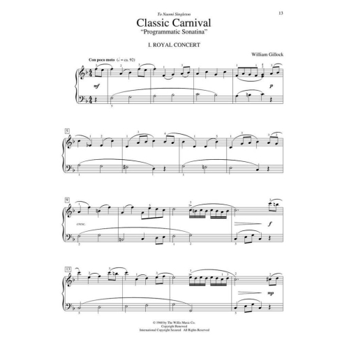 Classic Piano Repertoire - William Gillock