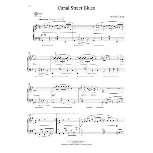 Gillock, William - New Orleans Jazz Styles - Complete