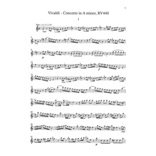 Flute Concerti in D Major, G Major, A Minor