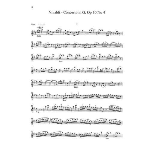 Flute Concerti in D Major, G Major, A Minor