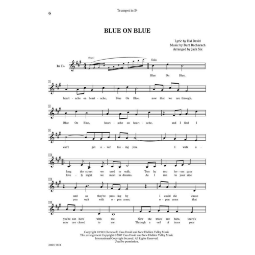 Play the Music of Burt Bacharach
