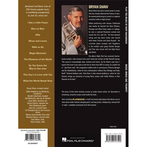 Play the Music of Burt Bacharach
