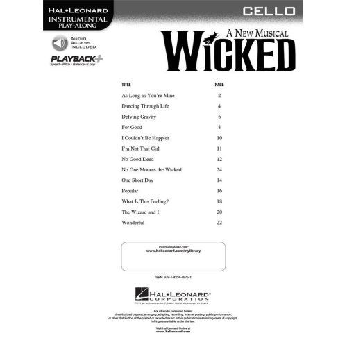 Schwartz, Stephen - Wicked