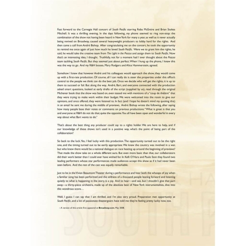 Rodgers & Hammerstein - South Pacific